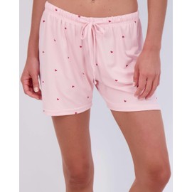 3 Pack: Women’s Soft Pajama Boxer Sleep Lounge Shorts PJ Bottoms Elastic Waistband Drawstring Stretch Casual 2023 Clothes Sweat Short Yoga Comfy Pockets Sleepwear Sweatshort Ladies- Set 4, Small