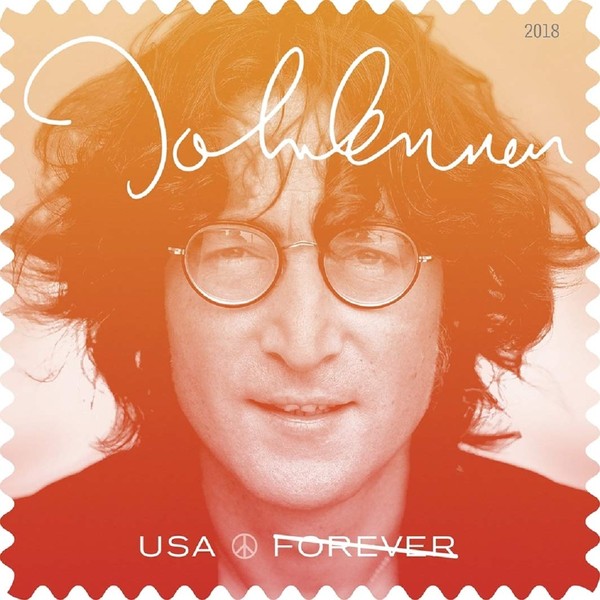 John Lennon 1940-1980, Creative Genuine, Conmemorative (Hoja de 16) Sellos