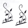 2pcs Hanging Plant Bracket Heavy Duty Rust Resistant Durable Iron
