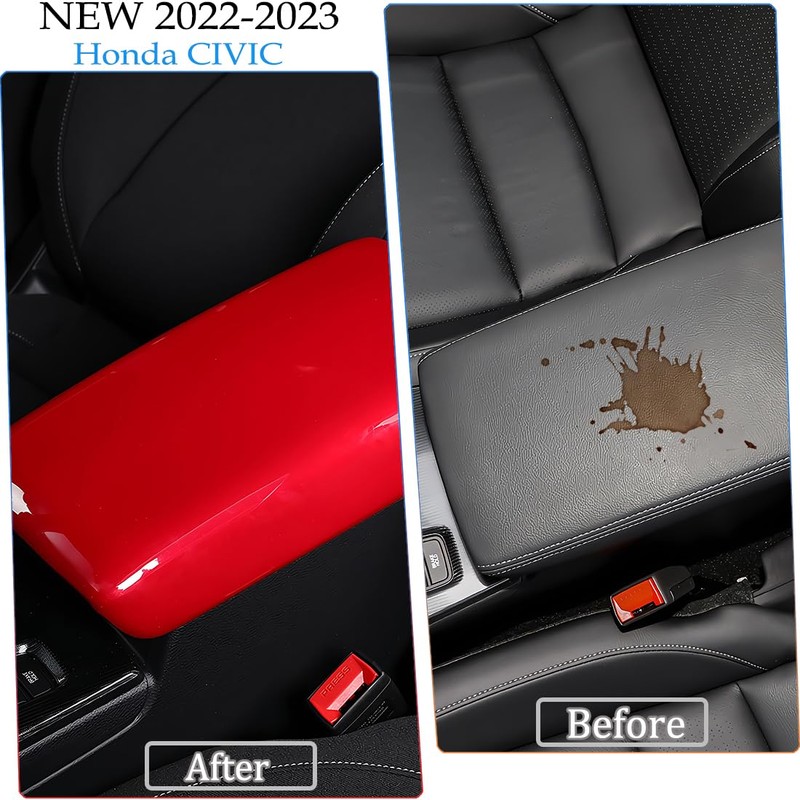 MUXEE 11th Gen Civic Center Console Armrest Box Panel Cover