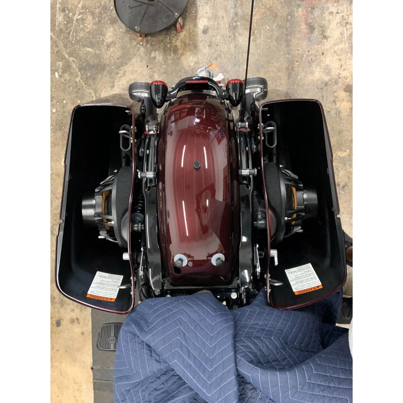 SPL Bagger Audio 10" Harley Saddlebag MID-MOUNT Speaker Ring Adapters