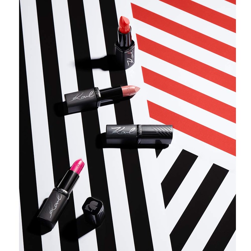 L'Oreal Paris Lip Colorish Rouge Carl Lagerfeld Collection 01 Culture