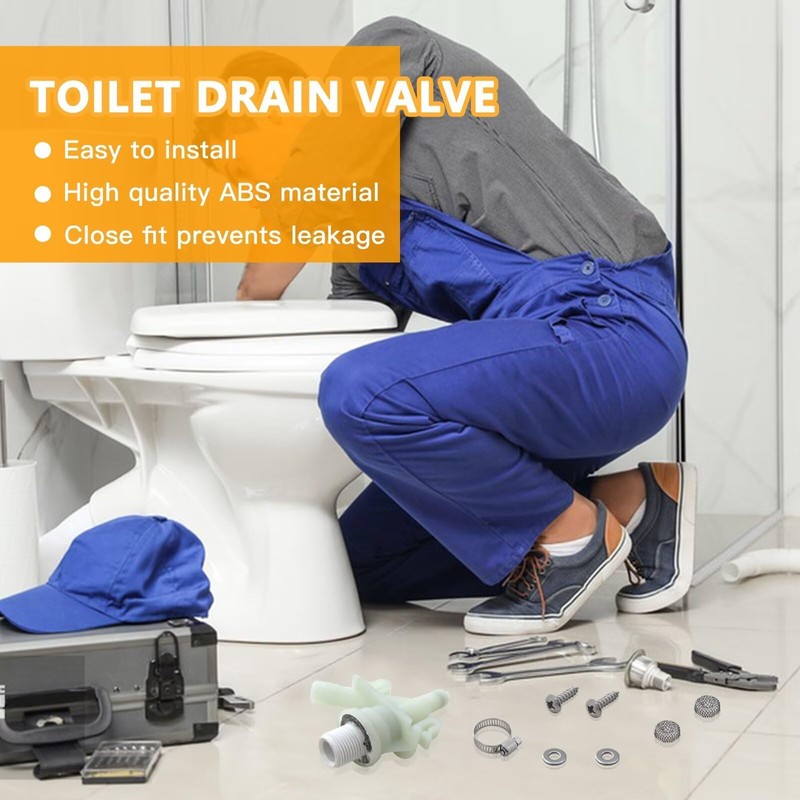 Replacement for Dometic Pedal Flush Toilet Water Valve RV #385311641