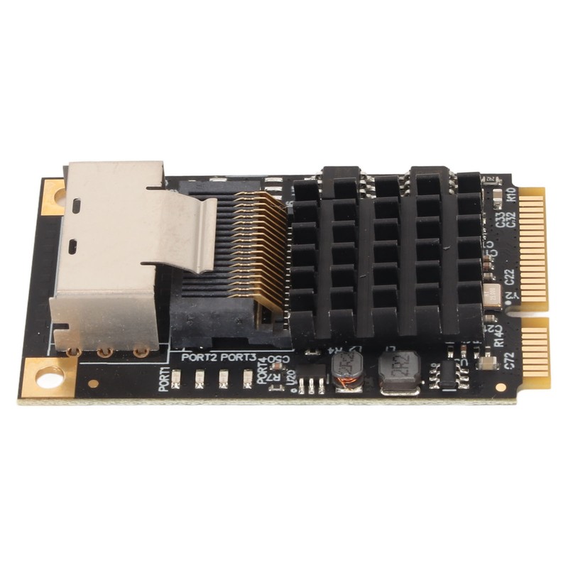Mini PCIE Expansion Card 4 SATA 3.0 6Gb/s RAID MSI