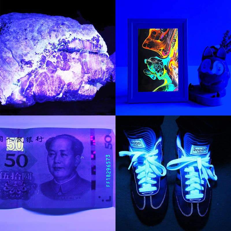LED Black Light - UV Ultraviolet Clip Light, 5W, USB