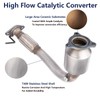 Liangchi High Flow Front Catalytic Converter Kit Direct-Fit Chevy &