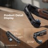 SmallRig Wooden Top Handle with NATO Clamp & NATO Rail,