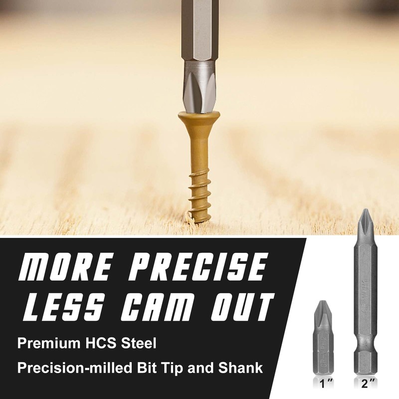 COMOWARE Drill Bit Set, 246 Pcs Drill Bits for Cordless