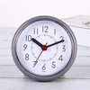 Wall Clock Wooden Wall Clock Simple Bathroom Suction Cup Clock