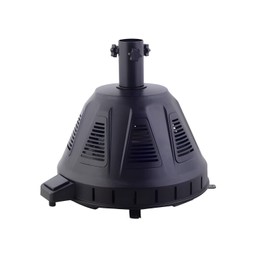 Unbranded 1500-Watt Umbrella Base Electric Patio Heater Outdoor Black