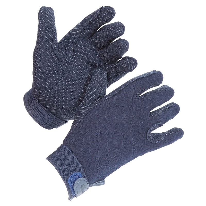 Cotton Pimple Gloves - Kids Purple M
