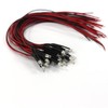 Evemodel L123WM 20pcs Pre Wired 3mm WARM White Led Lamp