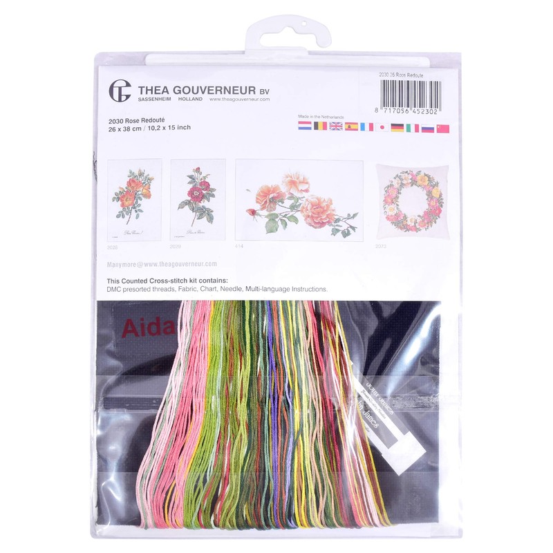 Thea Gouverneur - Kit de punto de cruz contado -