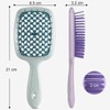 LORSEX Hair Brush 2 Pack, Detangle Hair Brush for Women