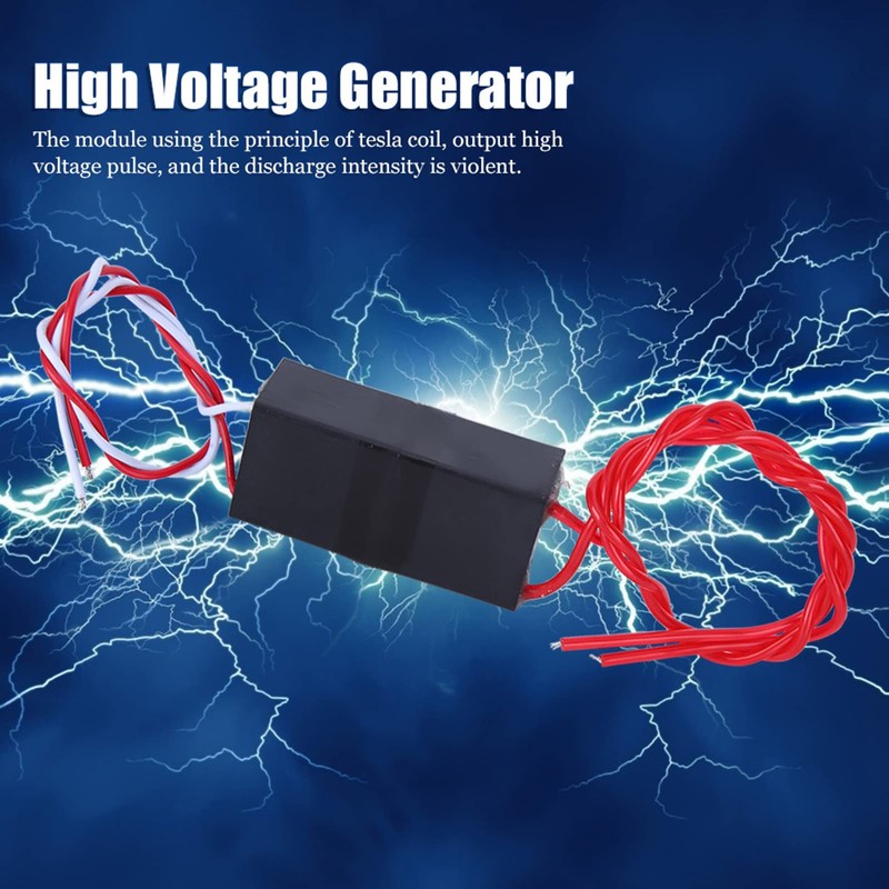 DC 6-12V High Voltage Generator, 800KV Square Pulsed Ignition Coil