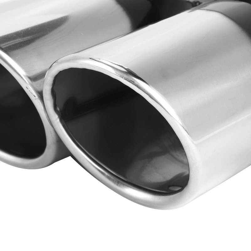63mm / 2.5in Stainless Steel Car Dual Exhaust Tip Tail