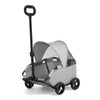 Dog Stroller 4 Wheels Folding Dog Cart with Sunshine Cover