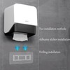 Small Waterproof Toilet Paper Holder for RV Boat TP Roll,