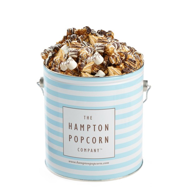 S'mores Popcorn Tin, 26 Ounce (1 Gallon Tin), Birthday Gifts,