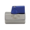Beduan 3/4" Mini Ball Valve, Stainless Steel Female x Female