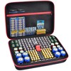 Battery Organizer Case with Tester for Home Storage – Hard-Shell