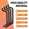 HUHOLE Ladder Hooks 4 Pack Wall Hangers - Ideal for