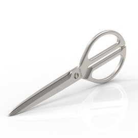 Dailychef All Purpose Heavy Duty Stainless Steel Kitchen Scissors - Ultra Sharp Dishwasher Safe Serrated Cutlery Utility Shears for Poultry, Meat, Fish, Chicken, and Vegetables