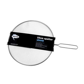Chef Aid Spatter Guard, Silver, 33 cm