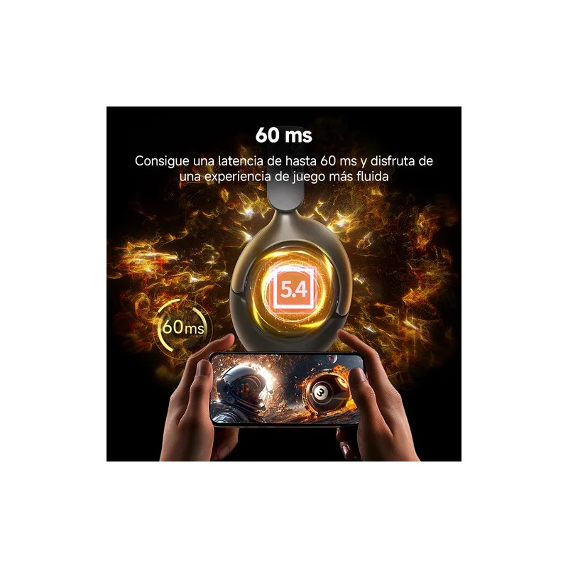 Audífonos Inalámbricos QCY H3 Pro BH23H3A 50db Anc Gamer Diadema