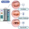 260pcs 6MM Invisible Eyelid Tape Instant Eye Lift Strips, One-sided
