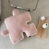 Plush Throw Pillow Ultra Soft Cushion Puzzle Special Shaped for