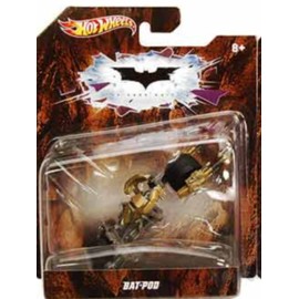 Hot Wheels The Dark Knight Bat-Pod 1:50 Scale Die Cast Vehicle