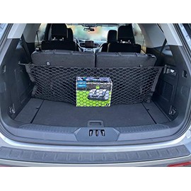 Rear Seat Envelope Style Trunk Cargo Net for Ford Explorer 2020-2023 - Car Accessories - Premium Trunk Organizers and Storage - Cargo Net for SUV - Vehicle Carrier Organizer for Ford Explorer