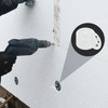 sourcing map Plastic Washers for Foam Board Fasteners, 500Pcs 45mm/1.77inch