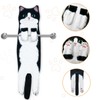 PAT JUUMG Funny Cat Hand Towels for Bathroom Kitchen Decor