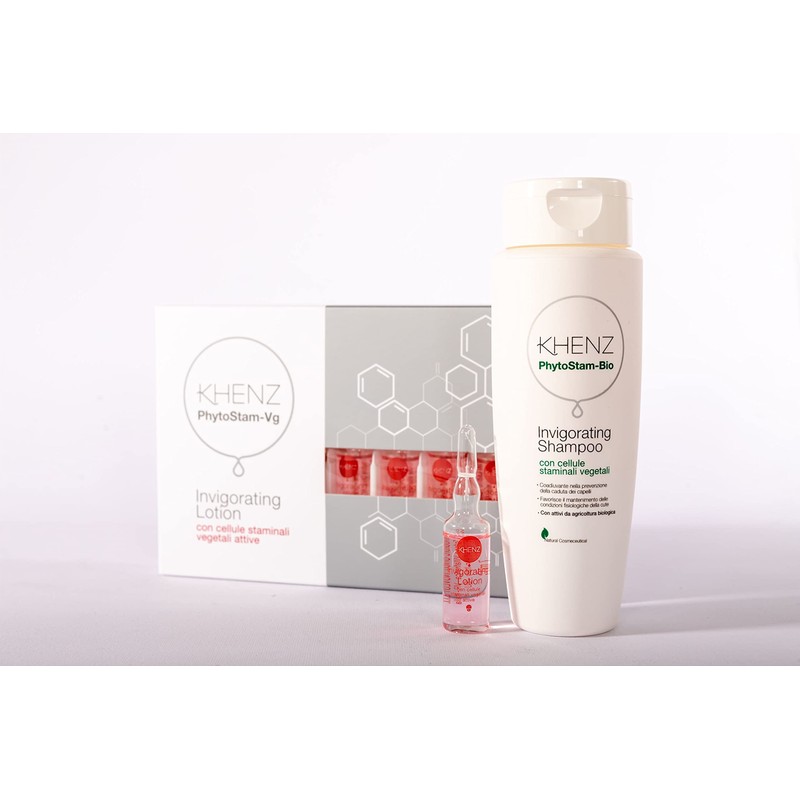 KHENZ SHAMPOO INVIGORATING Regenerating Hair Removal Hair Cells 250 ml
