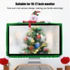 3D Christmas Cartoon 19-27inch Computer PC Monitor Display Frame Protective