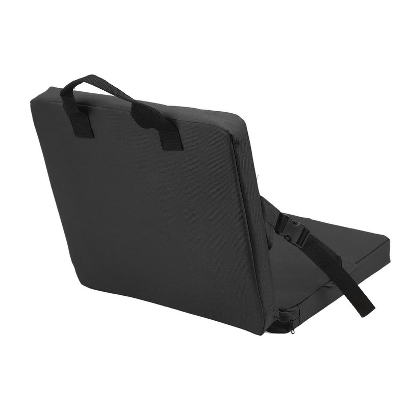 Outdoor Foldable Chair with Backrest Soft Sponge Cushion Back Chair