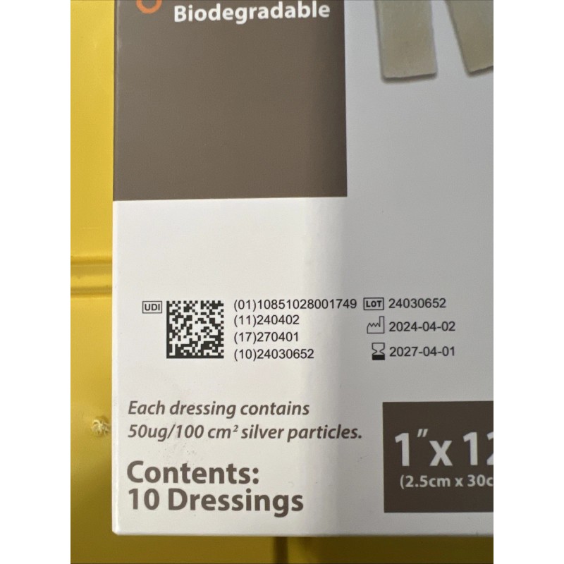 Pivot Silver Alginate Rope Dressing 1x12 Exp2027