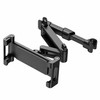 Car Headrest Tablet Holder Mount – Adjustable Back Seat Phone