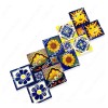 45 Pieza Azulejo Talavera 10x10cm Diferentes Colores Confeti