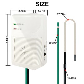 Powerback Utility Power Return Alert - Voltage - Sensing, Loud Alarm on Restoration，Power Return Alarm for Generators.