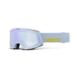 100% SNOWCRAFT HiPER Premium Protective Goggles (Mason - Mirror Silver Lens)
