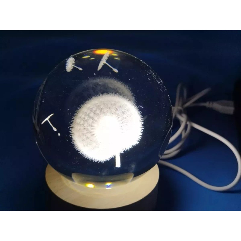 Total Supplier Bola De Cristal Con Imagen 3d Y Luz