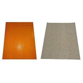 DITRA-HEAT-TB Insulated Uncoupling Membrane Sheet 8.6 sq ft, 3'3" x 2'7"