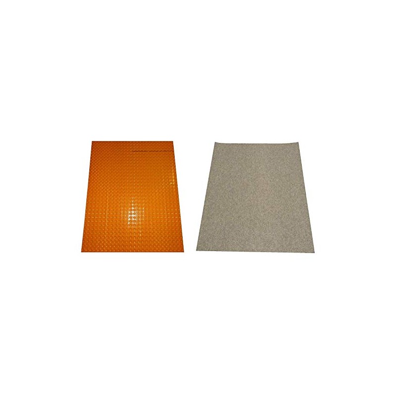 DITRA-HEAT-TB Insulated Uncoupling Membrane Sheet 8.6 sq ft, 3'3" x