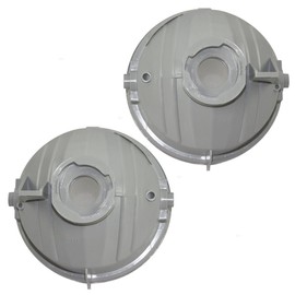 Fog Lights Round Lamps Driver and Passenger Replacements for Ford F150 F-150 Lincoln Mark LT Pickup Truck AL3Z15201A AL3Z15200A