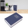 Dictionary Coin Piggy Bank Stainless Steel Realistic Lockable Book Safe