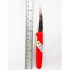 Pack 3 Kiwi Kom Kom Knife Fruit Carving Red Handle