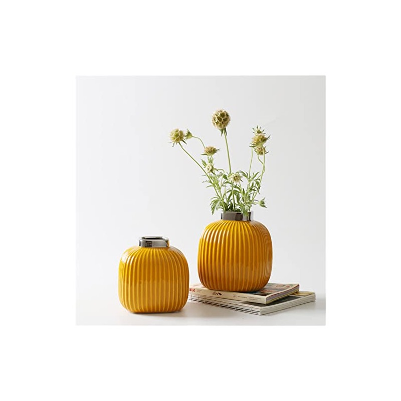 Wollunka Ceramic Vase for Home Décor, Office Table, Modern Kitchen,
